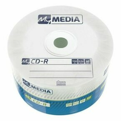 CD-R MyMedia 700MB 52× Matt Silver, pk50 